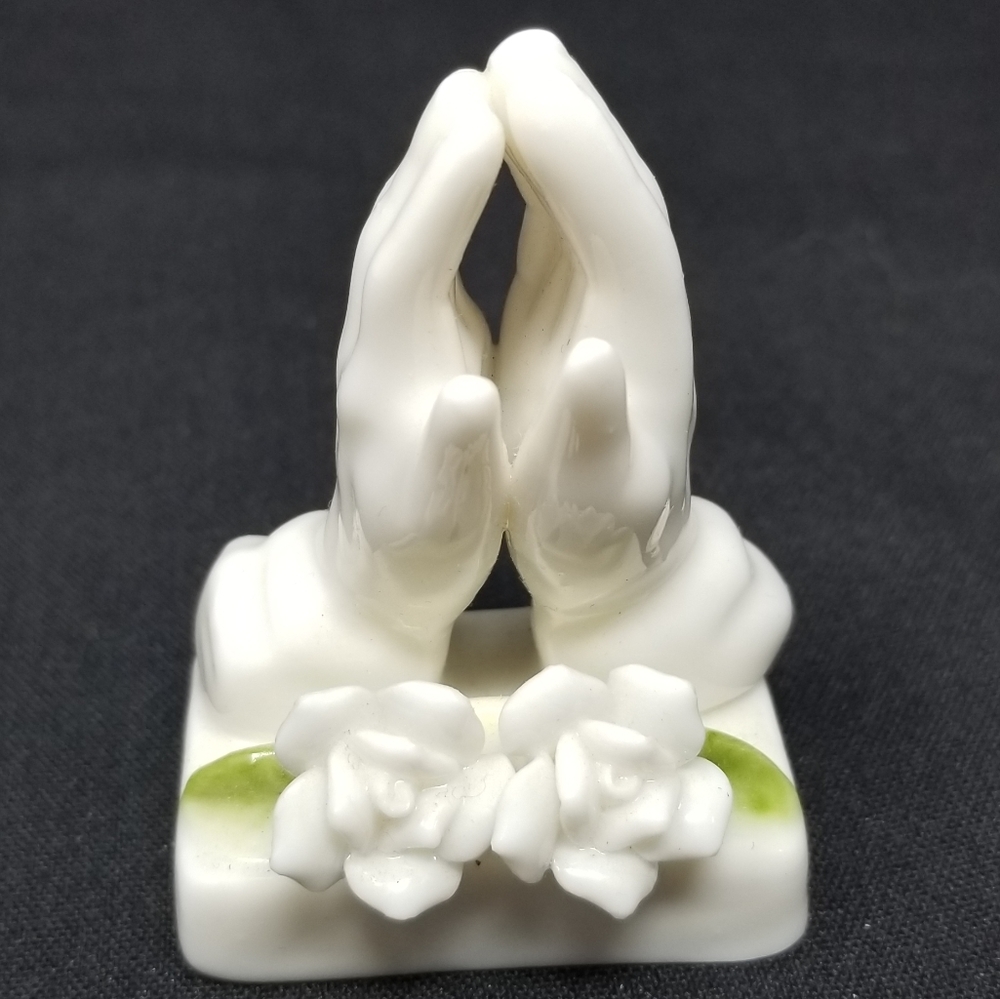 VINTAGE MARURI 1977 ENESCO MINI PRAYING HANDS - Picture 1 of 8
